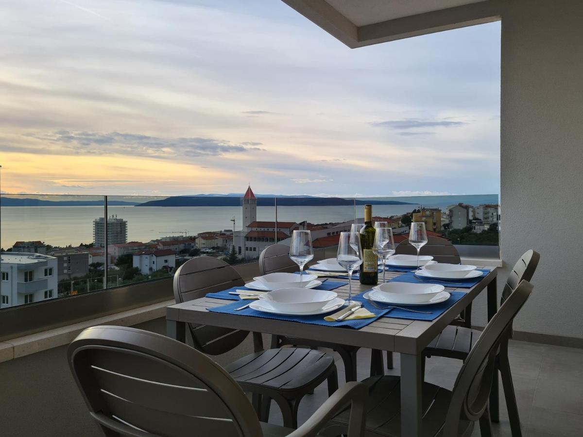 Mariposa Makarska 83M2 New Apartment With Garage Esterno foto