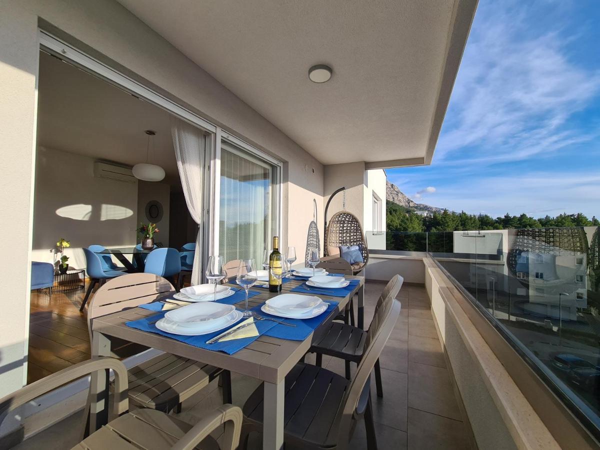 Mariposa Makarska 83M2 New Apartment With Garage Esterno foto