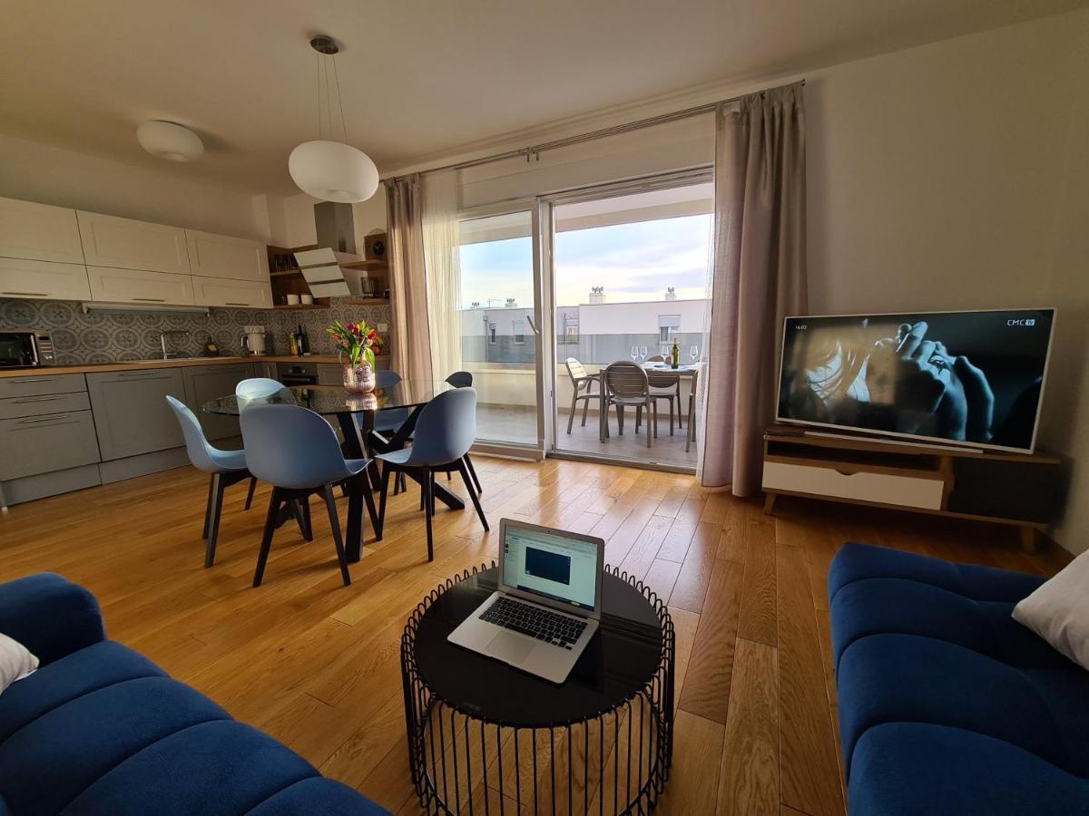 Mariposa Makarska 83M2 New Apartment With Garage Esterno foto
