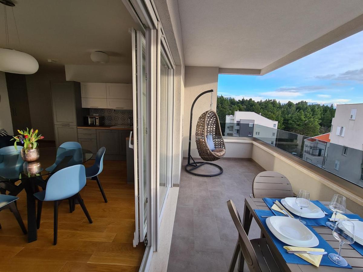 Mariposa Makarska 83M2 New Apartment With Garage Esterno foto